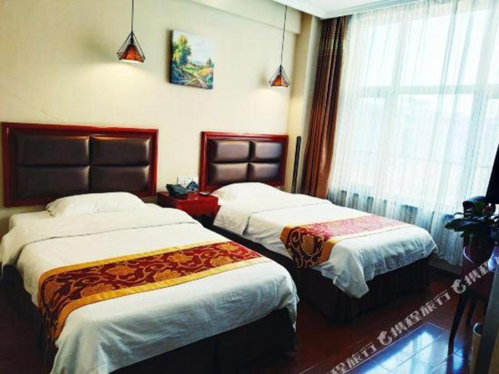 Greentree Inn Bole Wanxianghui Express Hotel Exterior foto